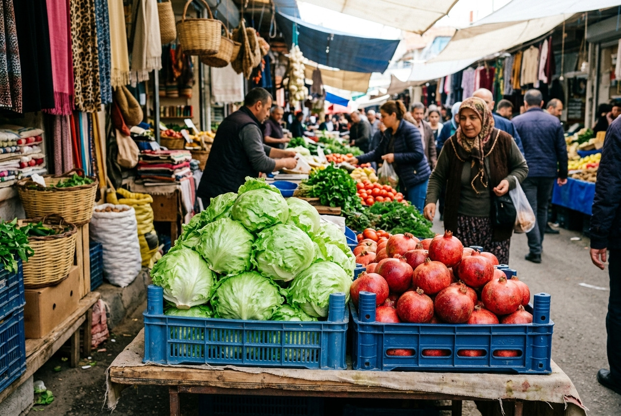 19 Ağustos hal fiyatları: Marul Iceberg %43 artış, Kudret Narı %45 düşüş