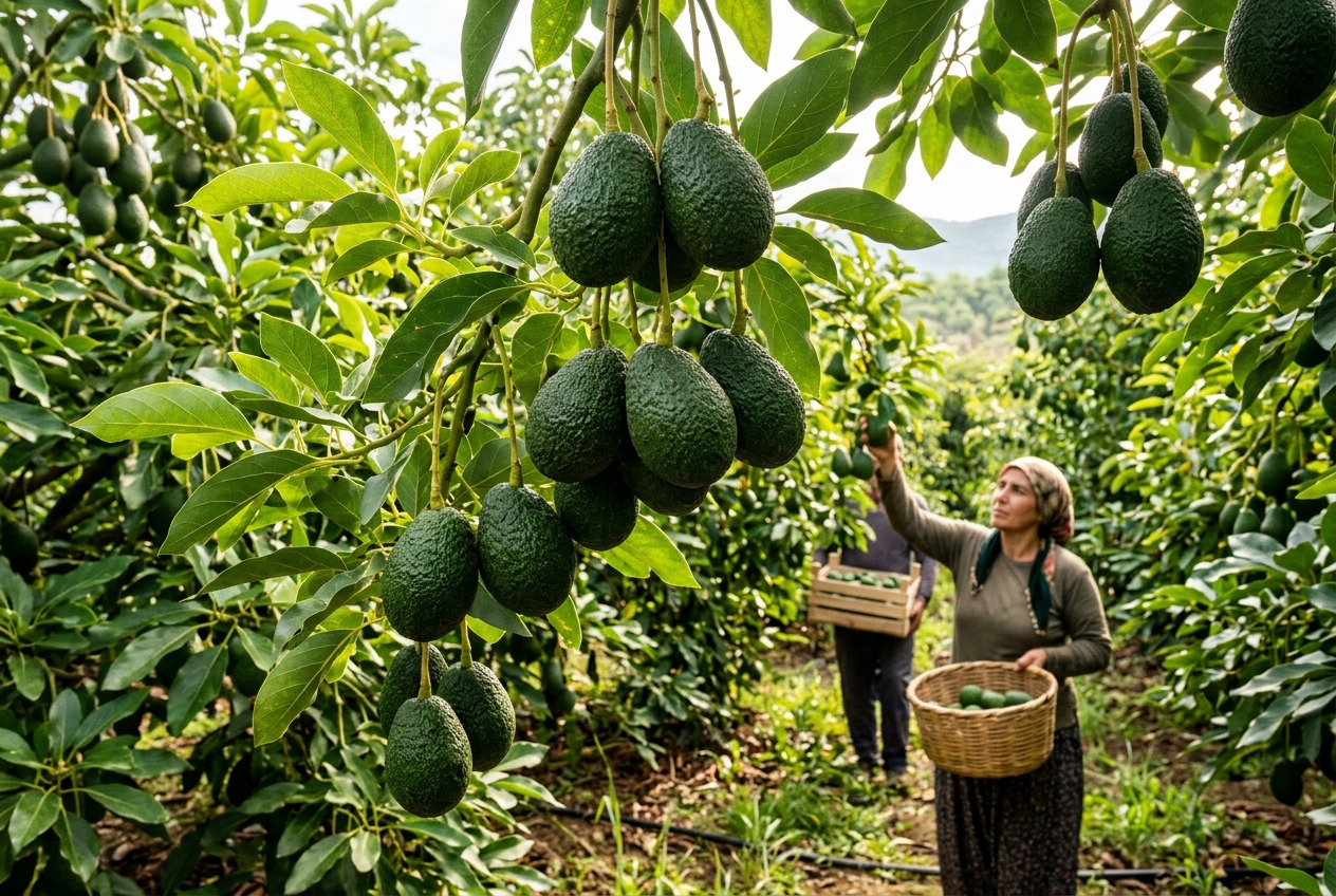 Avokado Üreticileri İçin Ekim Ayı Hal Fiyatı 100,09 TL/kg
