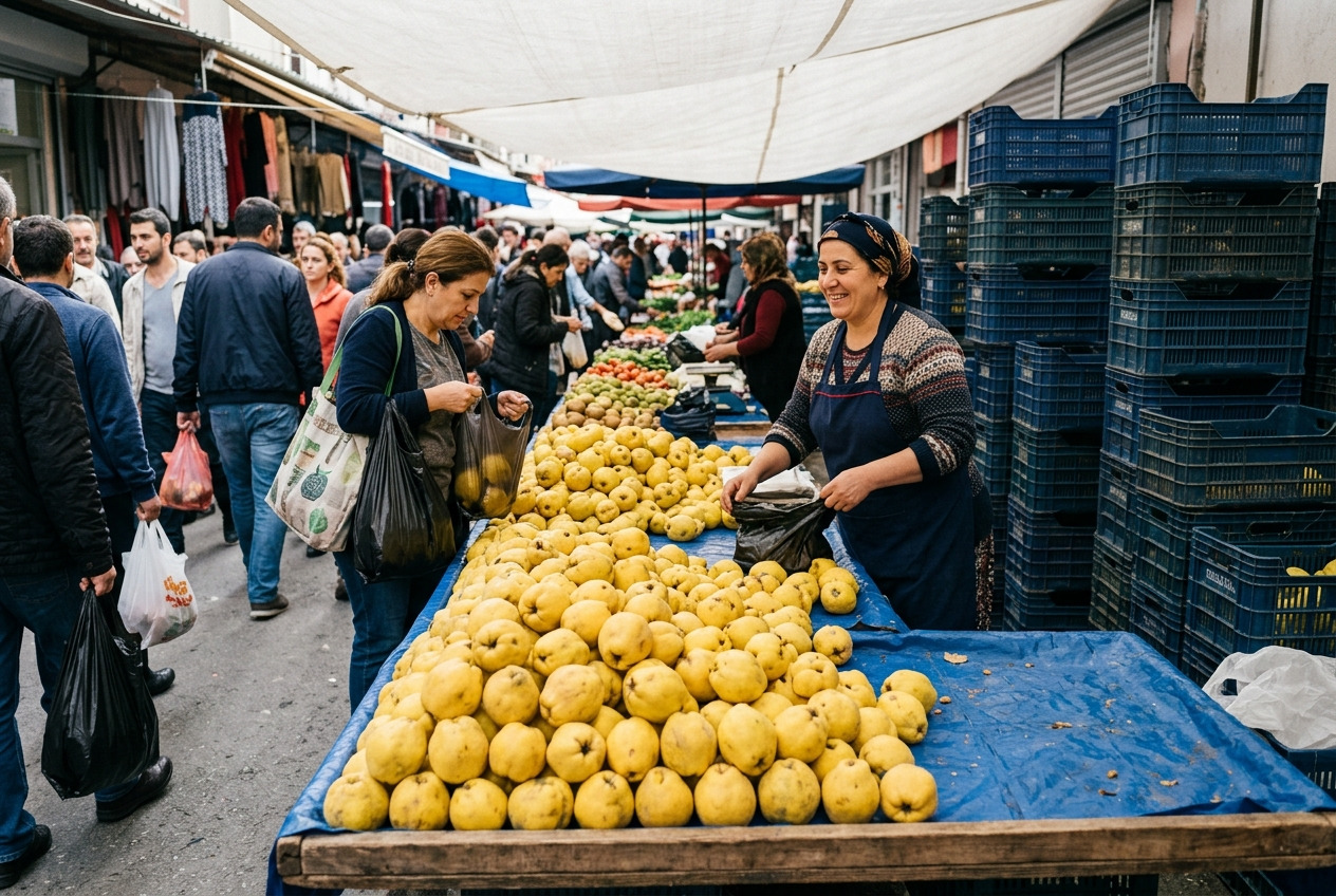 Ayva Fiyatı Son 3 Günde %42,8 Geriledi: Domates ve Patates de Düşüşte