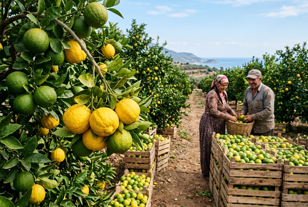 Bergamot Hasadı Ekim Ayında Başlıyor: Hal Fiyatı 300 TL/kg
