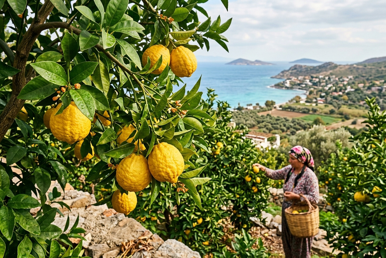 Bergamot, Limon ve Portakal Fiyatları: Bergamot 300 TL/kg, Kasım-Ocak Hasadı ve Ekim Ayı Yaklaşıyor