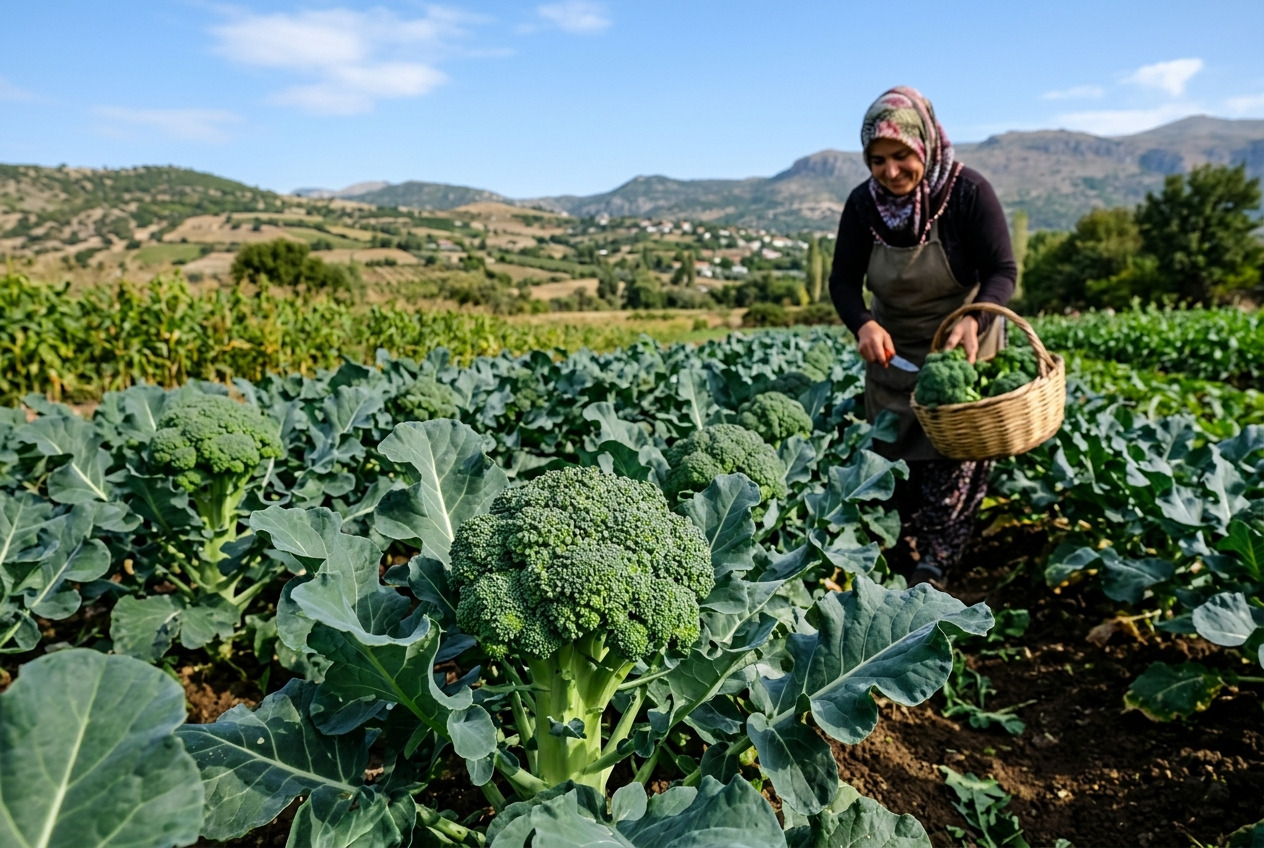 Brokoli fiyatı 150,99 TL/kg - Eylül ayında hasat yaklaşıyor