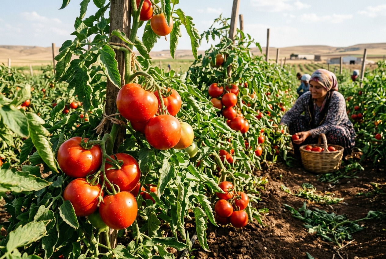 Domates 14,9 TL/kg ile Şanlıurfa'da, Çanakkale'de 65 TL/kg: İller Arası Fiyat Farkı Analizi