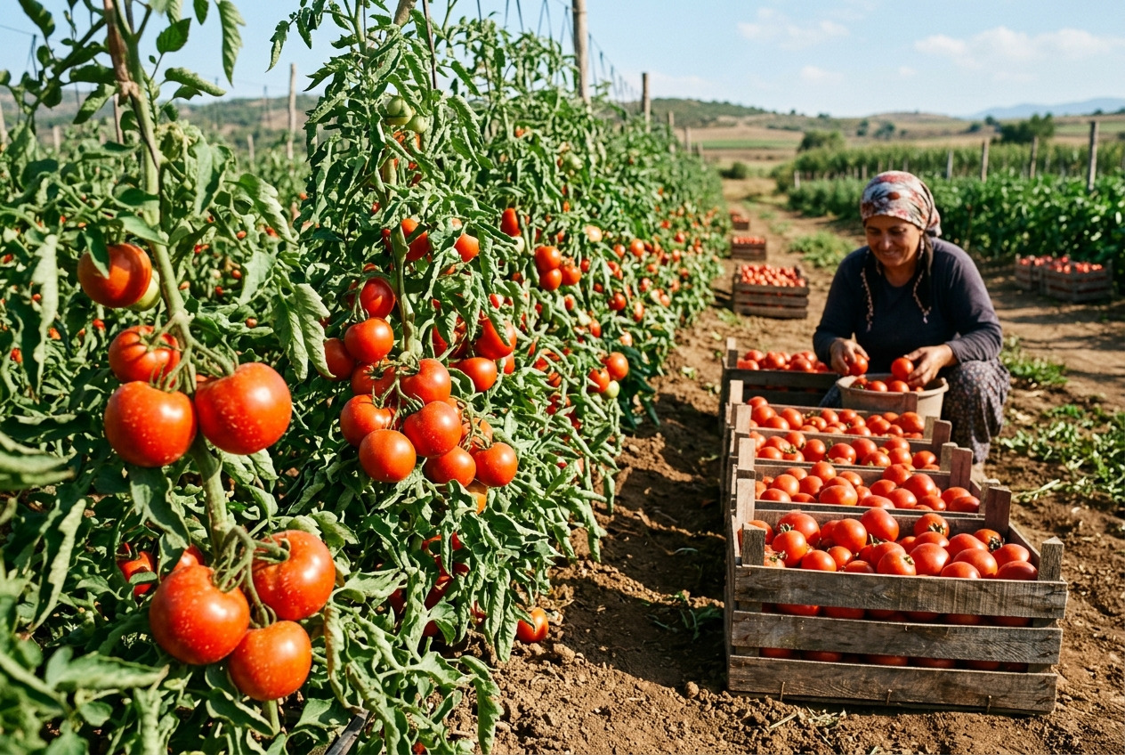 Domates 25,78-60,63 TL/kg, Soğan 22,5-53,33 TL/kg, Salatalık 11,14-35 TL/kg fiyat farkları