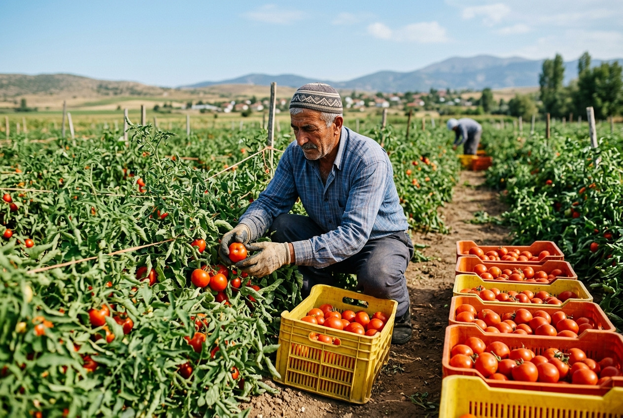 Domates 52,82 TL/kg ile haftanın en çok arananı, arz-talep dengesindeki hareket fiyatı belirliyor