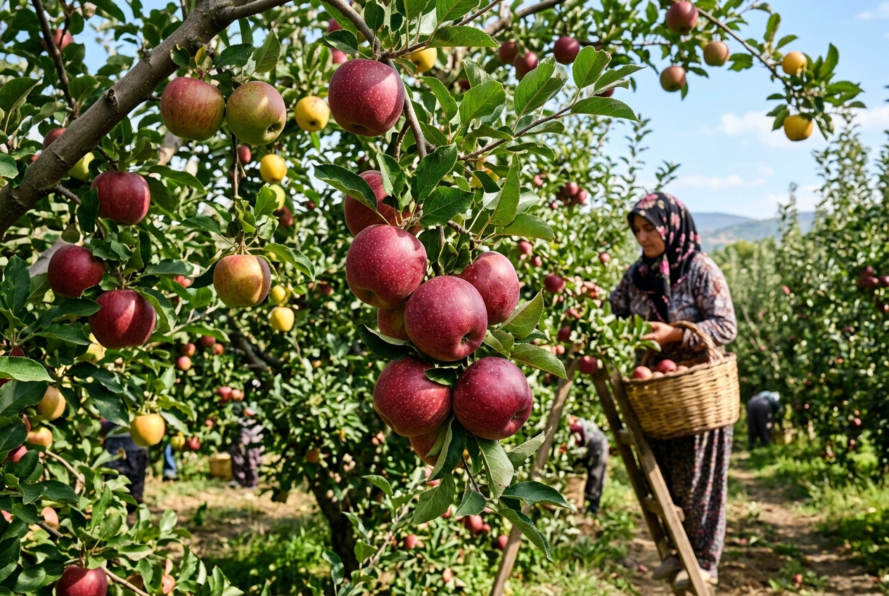 Elma Starkıng Elma fiyatı 28,16 TL/kg'dan 40,66 TL/kg'ya yükseldi
