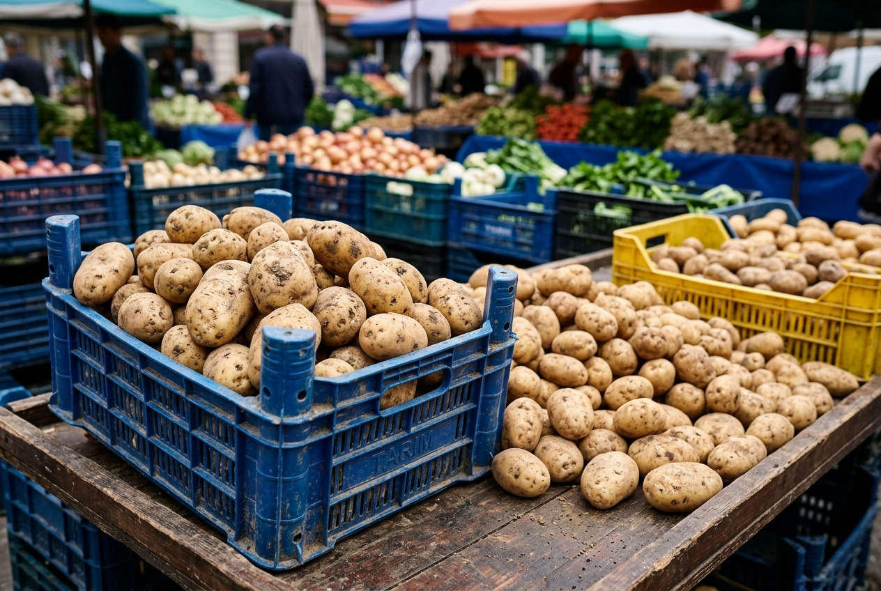 Fiyat Farkı En Yüksek Tarım Ürünleri: Patates 46,14 TL/kg'ye Kadar Çıktı