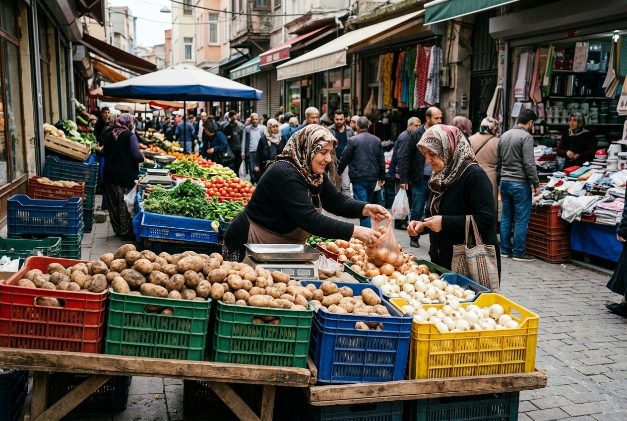 İller Arası Fiyat Farkı: Patates 18,25 TL'den 51,38 TL'ye, Soğan 34,45 TL'den 79,1 TL'ye Çıkıyor