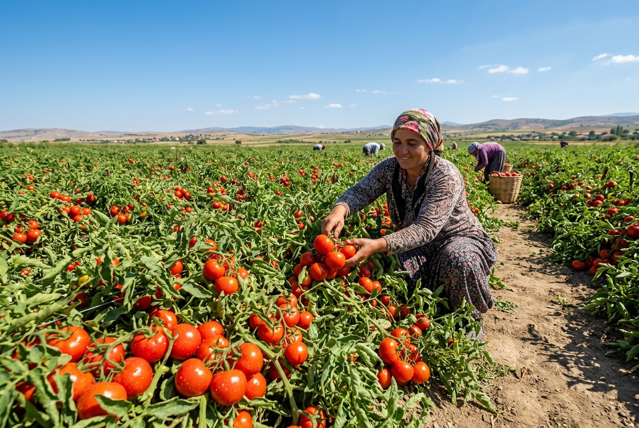 İstanbul'da Domates Fiyatı 53,64 TL/kg ve 66 Arama ile Haftanın En Çok Arananı