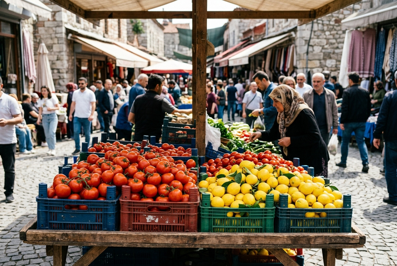 İstanbul'da En Çok Aranan Tarım Ürünleri: Domates 30, Limon 26 Aramayla Zirvede
