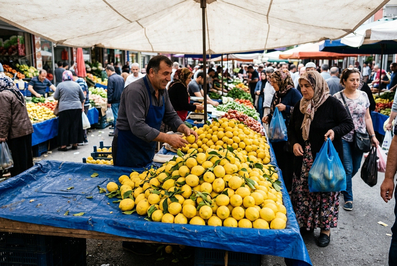 Limon Fiyatı 90,95 TL/kg: Haftanın En Çok Aranan Ürünü
