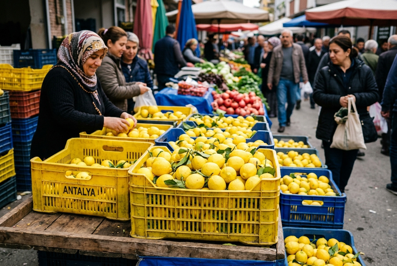 Limon Fiyatı Eylül'de 107,15 TL/kg, Hasat Dönemi Başlıyor