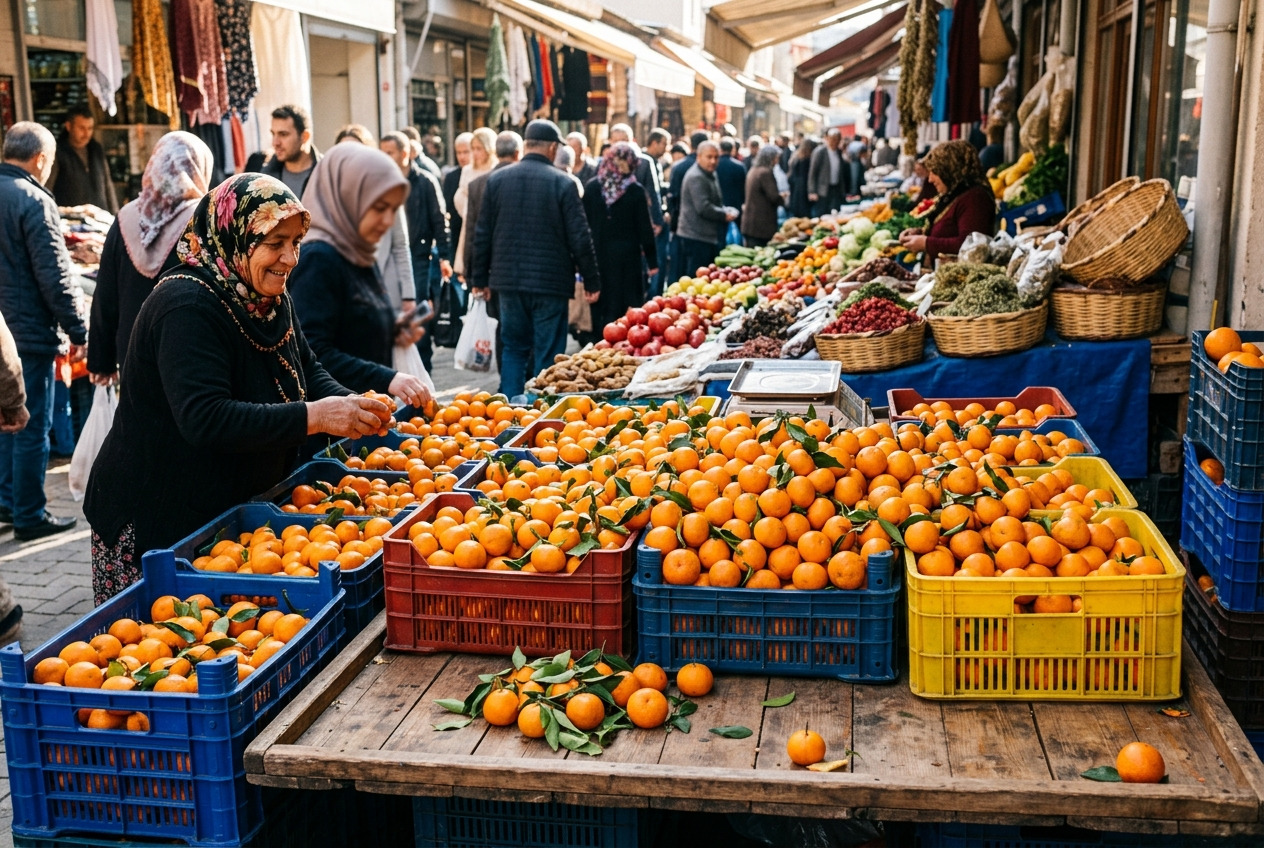 Mandalina Kıng Fiyatı Son 3 Günde Yüzde 42,6 Düşüş Gösterdi