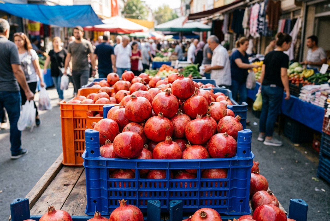 Nar Fiyatı 140 TL/kg: Eylül Hasadı ve Arz-Talep Dengesi