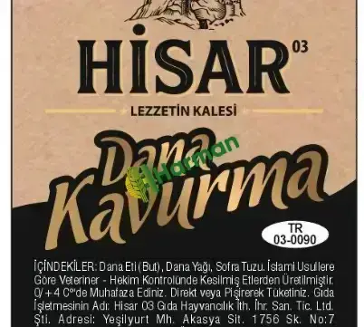 %100 dana Afyon sucuk kavurma pastırma