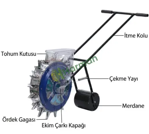 11 CM Aralıklı Tohum Ekme Makinesi