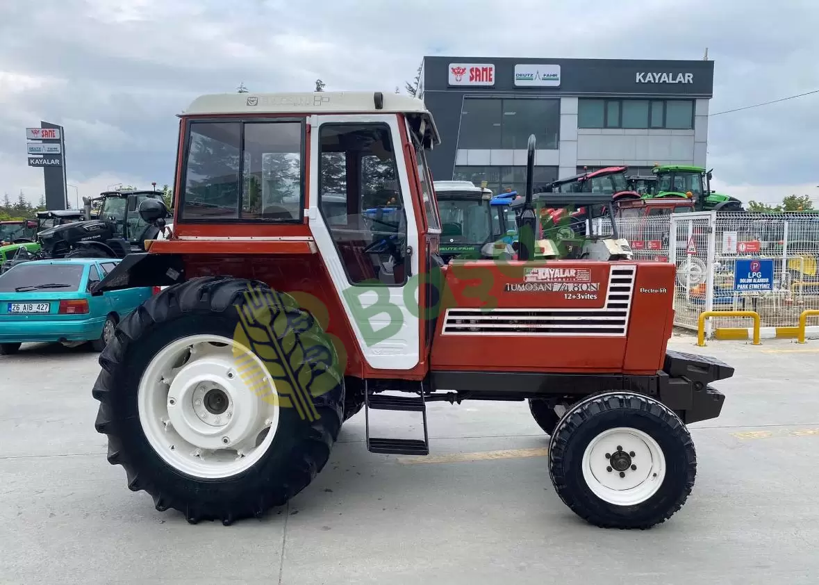 1997 MODEL 74.80 N TÜMOSAN KABİNLİ YENİ BAKIMLI TEMİZ MAKİNE