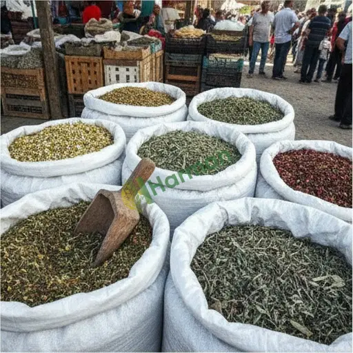 Balıkesir Gömeç'te bitki çayı satılık