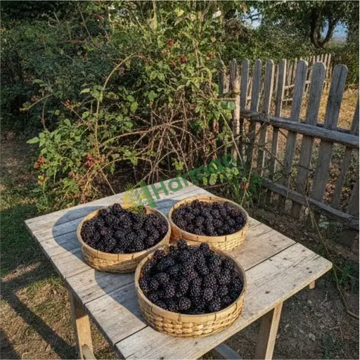 Kocaeli Körfez'de böğürtlen satılık