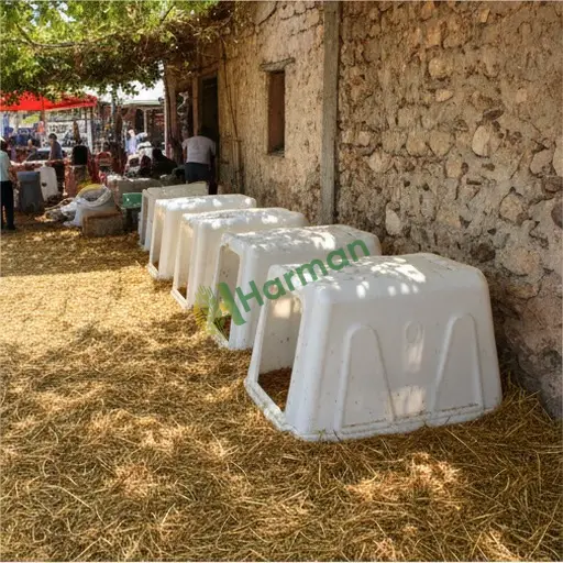 Düzce Gümüşova'da buzağı kulübeleri satılık