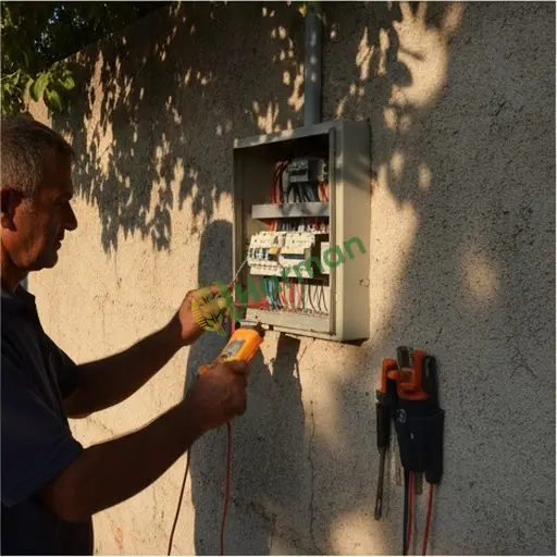 Sinop Türkeli'de elektrik sistem bakımı yapılır