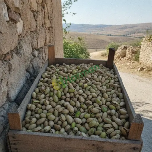 Sinop Saraydüzü'nde fıstık satılır