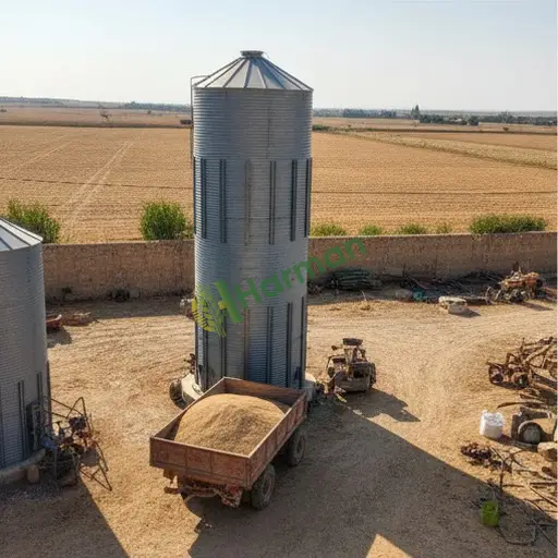 Hububat kurutma silosu satılık - Siirt Baykan