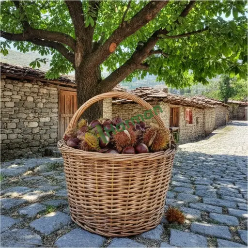 Tokat Başçiftlik'te kestane satılık