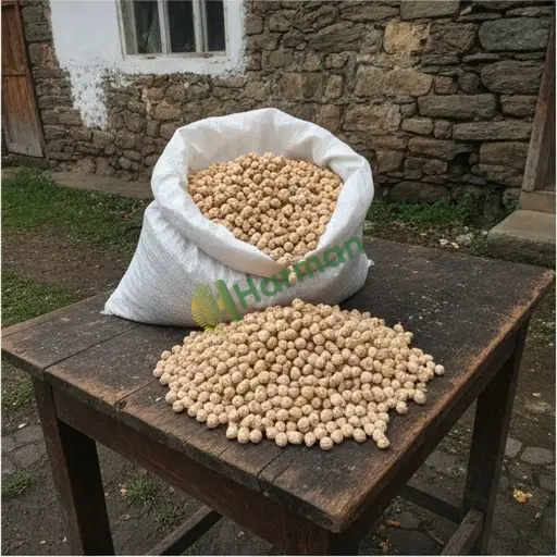 Denizli Bekilli'de nohut satılık