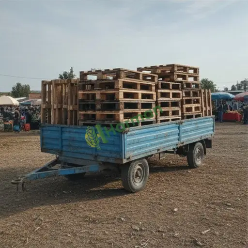 Kars Selim'de palet taşıma römorku satılık