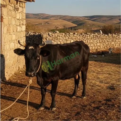 Hassa'da Yerli Kara İnek Satılık