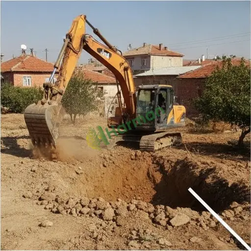 Kayseri Yeşilhisar'den Satılık Temel Kazısı