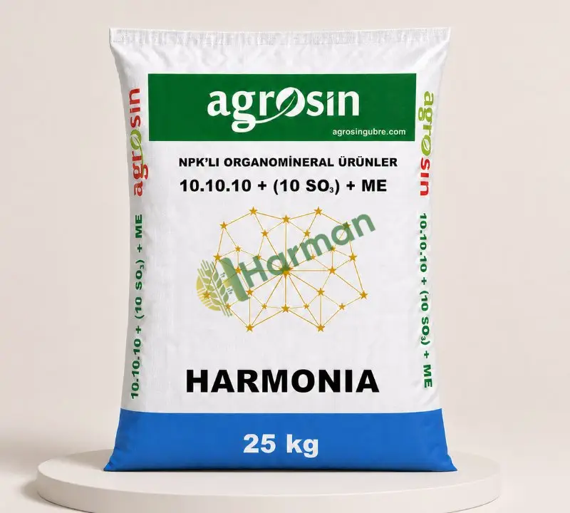 Agrosin Harmonia 10-10-10 + 10 SO3 + ME - 25 kg