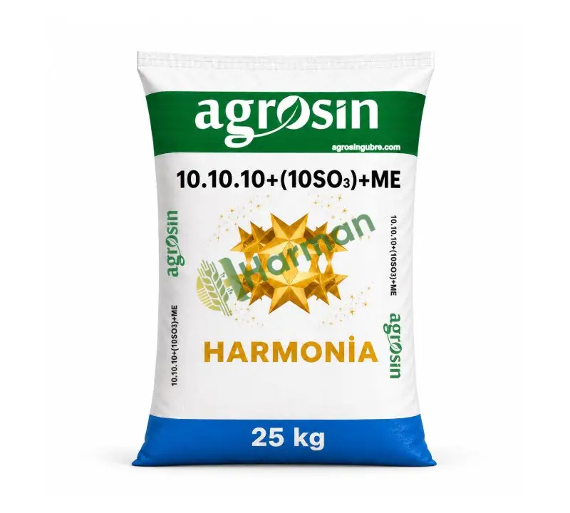 Agrosin Harmonia 10-10-10 + 10 SO3 + ME - 25 kg