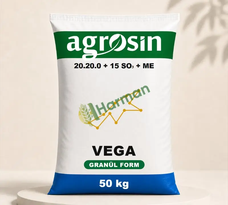Agrosin Vega 20-20-0 + 15 SO3 + ME - 50 kg