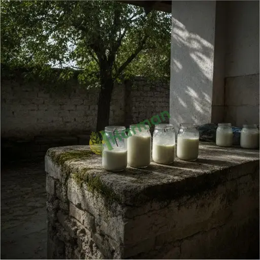 Ankara Çamlıdere'de kefir yerinden alınır