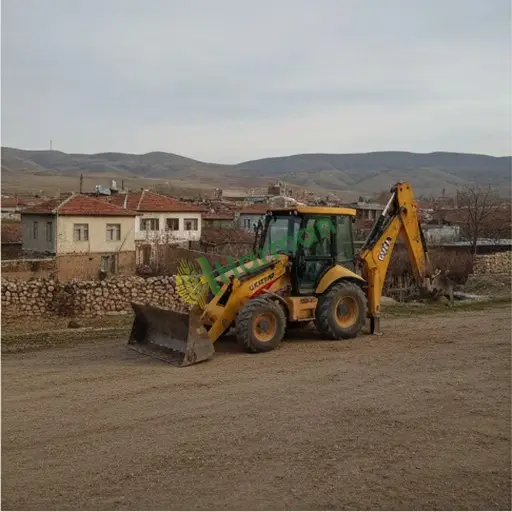 Bayburt Demirözü'nde kazıcı yükleyici satılık