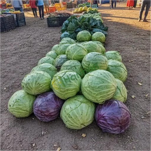 Çorum Uğurludağ'da lahana satılık