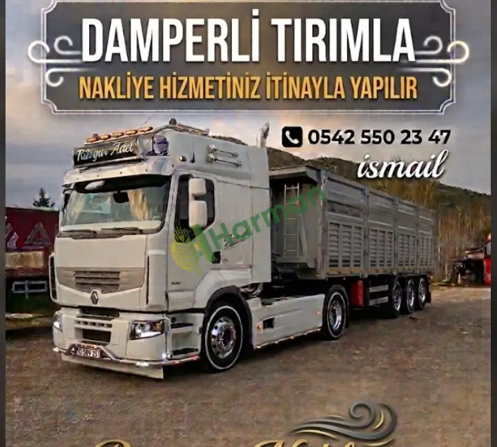DAMPERLİ TİR VE KAMYON NAKLİYESİ