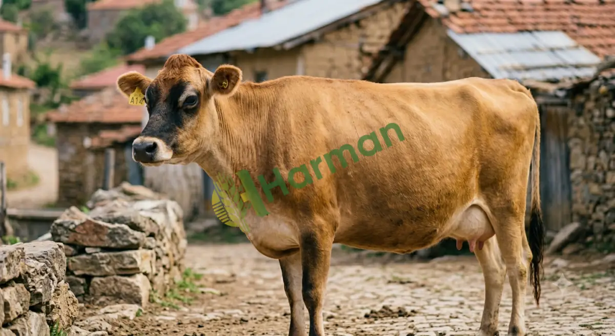 Doğal beslenmiş, organik üretime hazır Jersey-Uşak Banaz