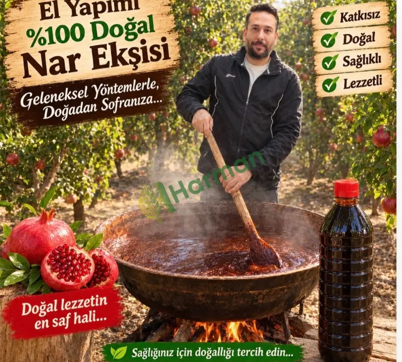 Doğal El yapımı Nar Ekşisi