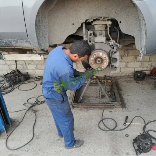 Elazığ Maden'de fren sistemi tamiri yapılır