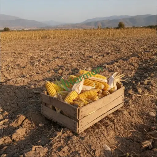 Elazığ Ağın'da mısır satılık