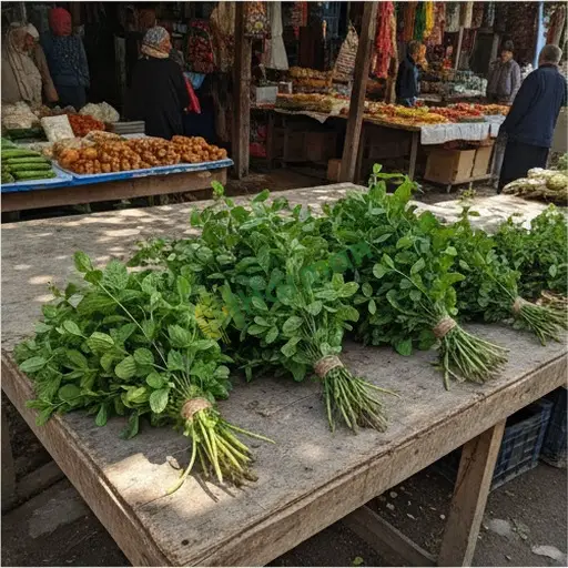 Elazığ'da yarpuz satıyorum