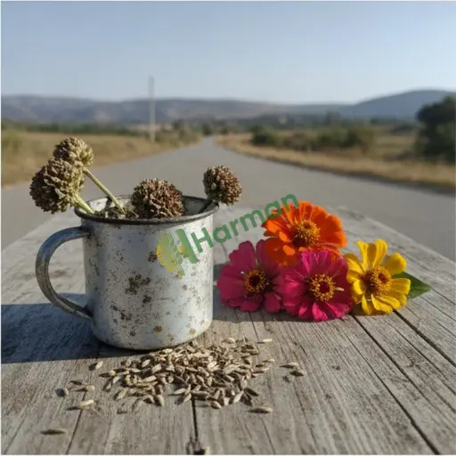 Elazığ Sivrice zinnia tohumu yerinden alınır