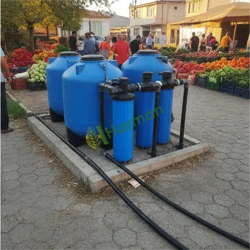 Kastamonu Şenpazar sulama filtreleme sistemi alınır