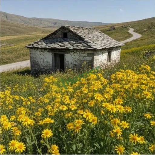 Hakkari Şemdinli'de arnika alıyorum