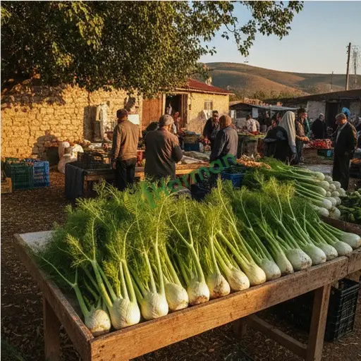 Iğdır Merkez'de rezene satılır