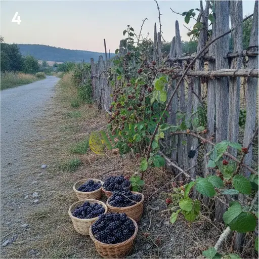 Kırklareli Babaeski · Aranan Böğürtlen Fidanı - 1000 Adet