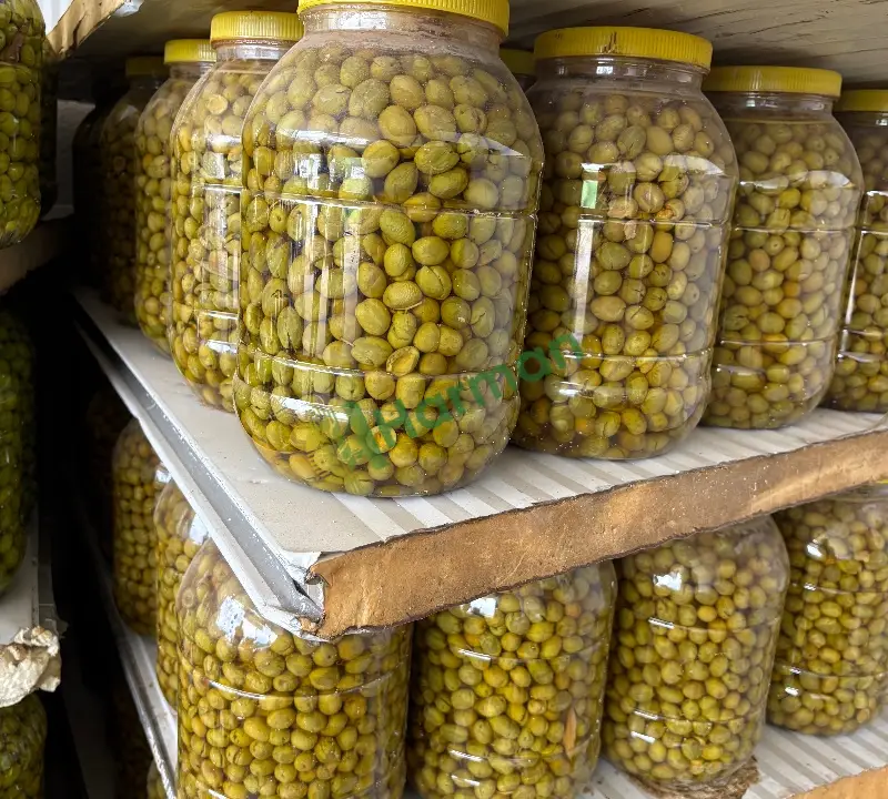 Kırlmıi çizilmiş zeytin